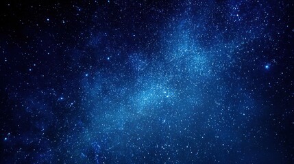 Deep space, starry night sky