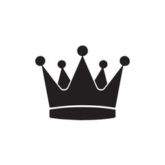 Elegant royal crown emblem with intricate details