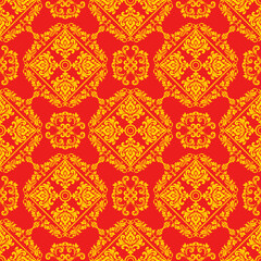 Damask Floral pattern. Vintage wallpaper in Baroque style. Seamless vector,background,fabric, wallpaper, packages. Ornate damask flower ornaments,vector illustration