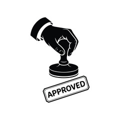 Official Seal of Approval for Business Documents
