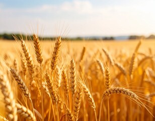Fototapeta premium Wheat Field Golden