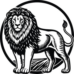 lion vector illustration