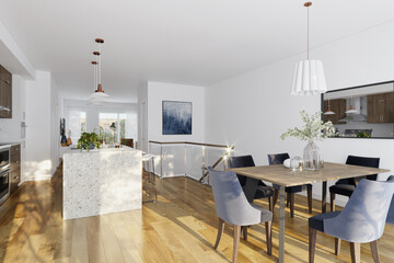 Loft Style Game Room with Brick Walls and Billiards Table