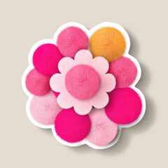 Fototapeta premium Floral Bloom - Quantum Morphogenesis