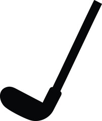 golf stick silhouette