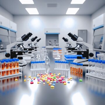 computer network server Medicine Research and Production Scene &ndash; No People"