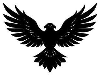 Obraz premium eagle with wings vector art