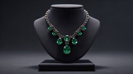 jewelry mannequin in dark blue png