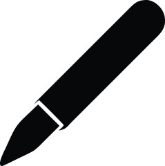 stationery knife silhouette