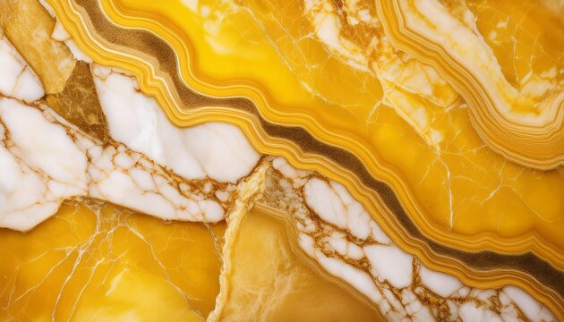close up texture of yellow marble background natural marble stone macro shot natural stone pattern - Powered by Adobe