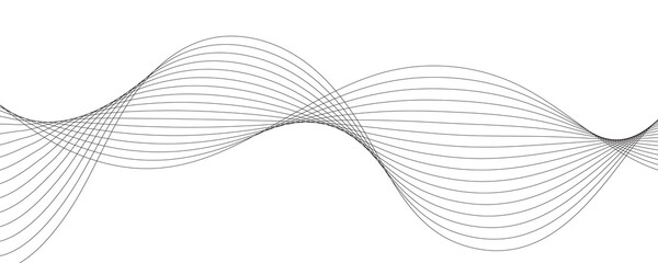 abstract wavy lines background