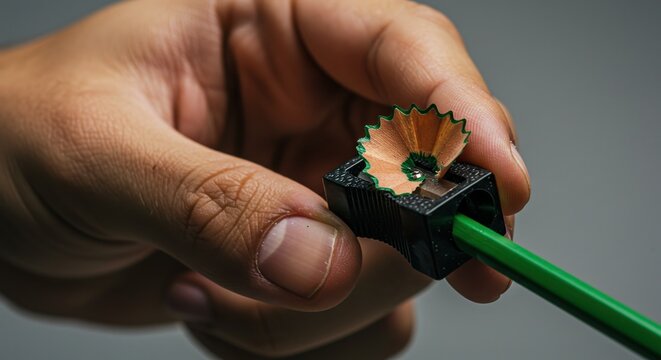 pencil sharpener and pencil