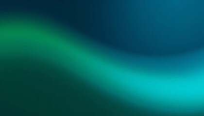 Fototapeta premium Abstract Gradient in Teal and Blue: An artistic blend of teal and blue hues forming a soft gradient background, evoking a sense of serenity and depth.