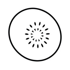 Fototapeta premium kiwi fruit clipart vector