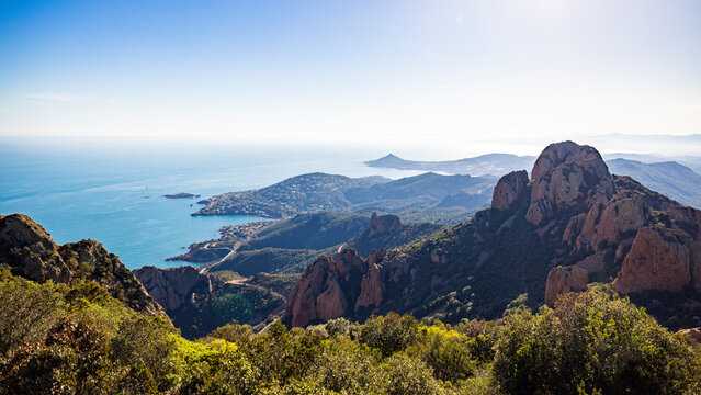 south france landform