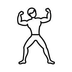 fitness trainer clipart