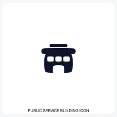 Public Service Building Icon