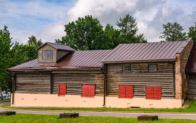 Obraz premium old wooden house