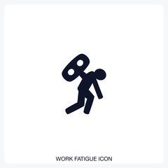 Work Fatigue Icon
