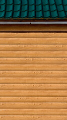 Green Roof and Wooden Wall