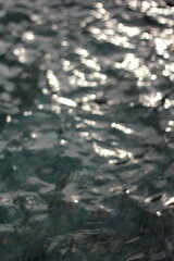 An abstract view of water reflection in water