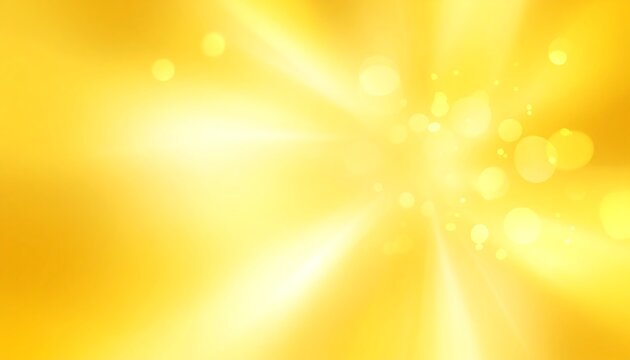 Abstract golden burst, radiating light