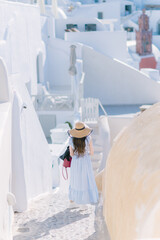 ギリシャのサントリーニの美しい風景