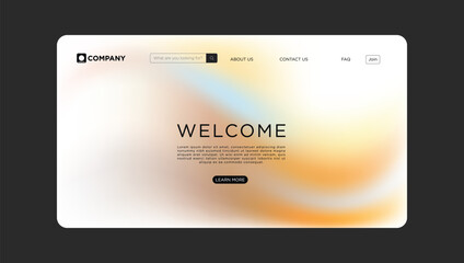 Welcome to our modern and professional website design with a simple and elegant layout