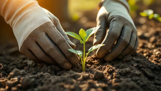 Planting seedlings gardening tips and tricks for growing plants and organic gardening success guide