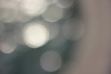 A dreamy view of ripples on the surface of the water.