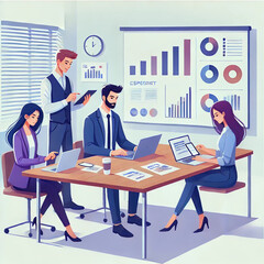 TEAM COMPANY ILLUSTRATION - 5