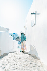 サントリーニの美しい風景