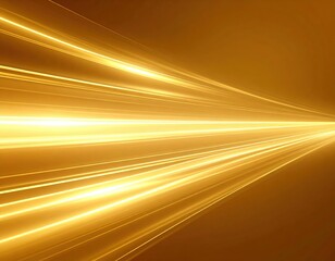 Abstract Gold Light Streaks