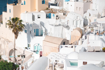 サントリーニの美しい風景