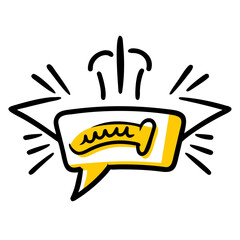 Restaurant Promotion hand drawing icon for web and graphic design