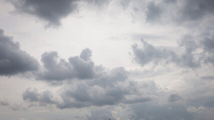 simple background, sky, clouds, sunset