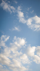 simple background, sky, clouds, sunset