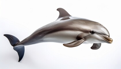 Obraz premium porpoise isolated on white background