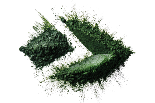 Abstract, dark green, textured,  powdered,  explosive,  shapes,  angular