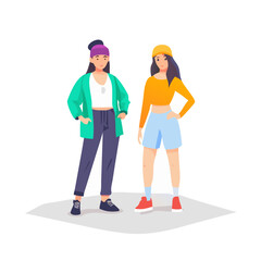 man and woman in white