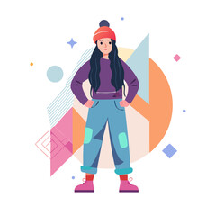 young man with shopping bags