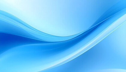 Fototapeta premium Abstract light blue waves background