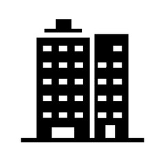 Skyscraper Cityscape and Architecture Line Icons Set