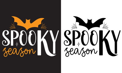 Spooky Season SVG design