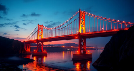 Fototapeta premium golden gate bridge