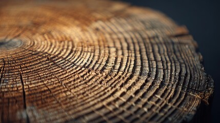 A close-up of tree rings, each representing the tree's age and growth, serves as a useful reference for home construction projects, making this stylish stock piece a great addition to design plans.