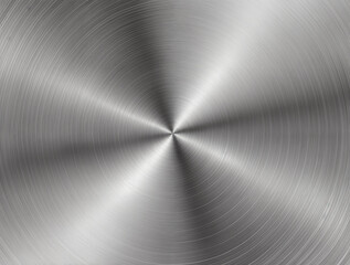 A hypnotic swirl carved into brushed steel