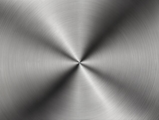 A hypnotic swirl carved into brushed steel