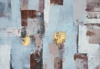 Soft and minimalistic abstract artwork with delicate lines and muted tones, creating a calm and refined aesthetic for modern interiors