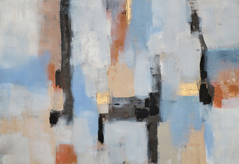 Abstract art, texture effect, modern creativity, home decoration, artistic background, fine art for wall decor and print, mural design, oil painting style, artistic strokes, knife painting, elegance